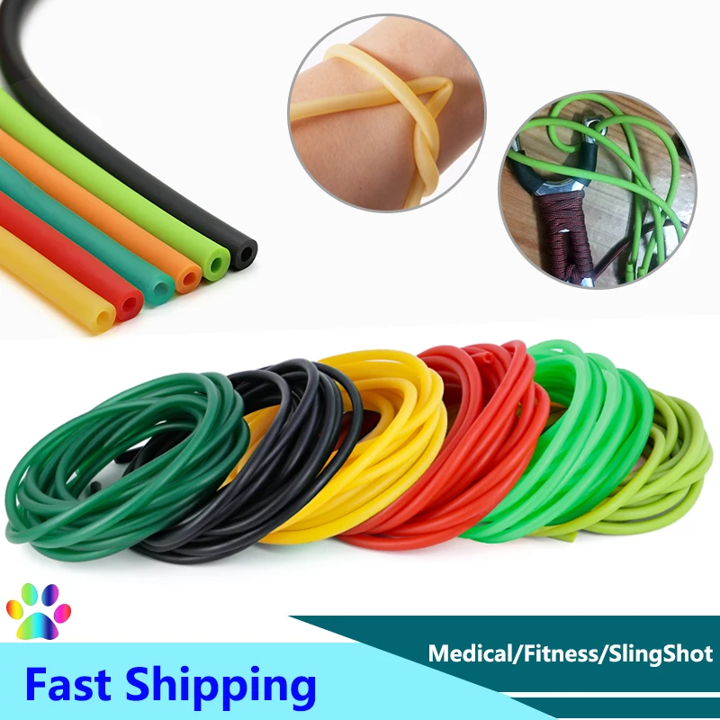 Speargun Rubber Band - 13/5/10m Multi Color Nature Latex Rubber