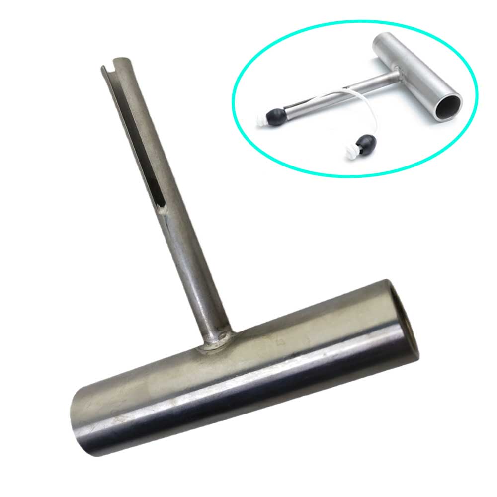 Speargun Rubber Band - Spearfishing Band 304 Stainless Steel T-Handle