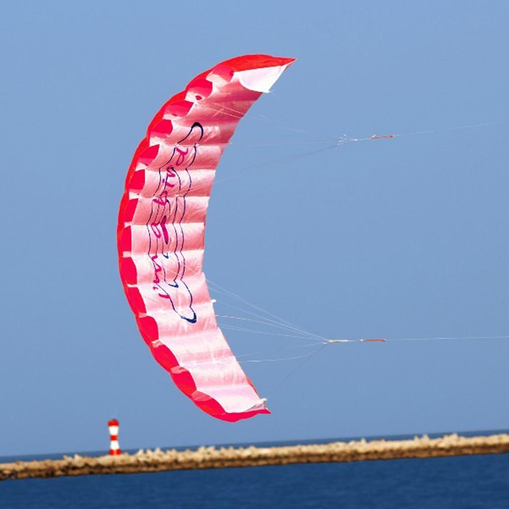 Outdoor Dual Line Stunt Parafo - Kite Surf Bar Control 评论和价格