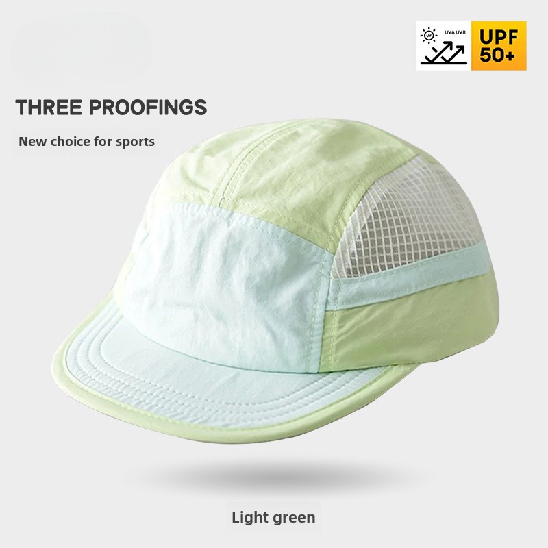 Color-Blocked Quick-drying Bas - Aquatic Sports Hat 评论和价格